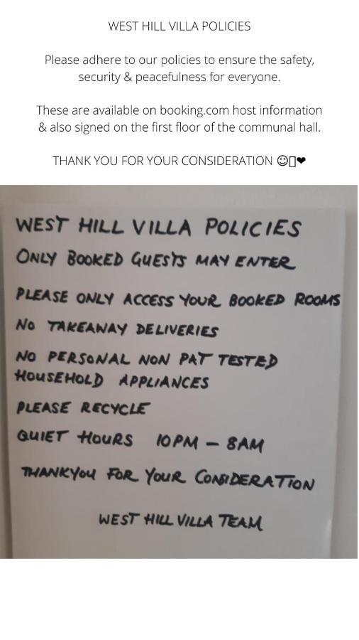 West Hill Retreat Edwardian Balcony Ensuite With Room Served Breakfast & Free Parking Hastings Eksteriør bilde